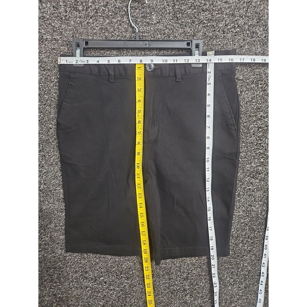 Eleven Paris Size 32 Waste Men's Black Chino Shorts NWOT - Picture 3 of 7